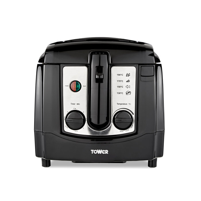 Tower T17002 Deep Fat Fryer with Adjustable Thermostat, 3L, 2300W